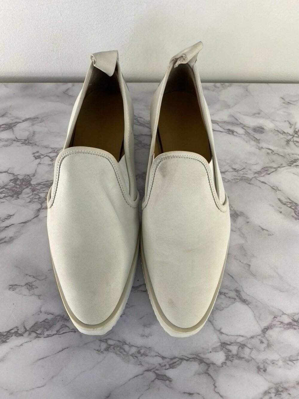 Everlane Women's White Leather Sneaker Sz 10.5